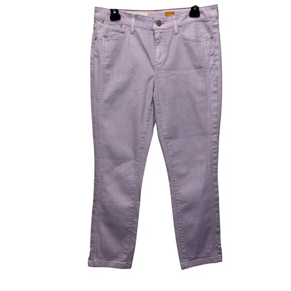 Anthropologie Pilcro Stet Mid-Rise Lilac Jeans Size 29 - Picture 3 of 8